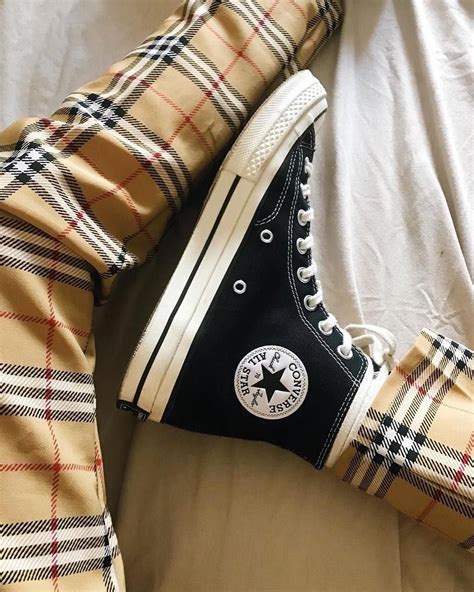 converse burberry come abbinarle|A Classic Combo: Burberry Shoes Converse .